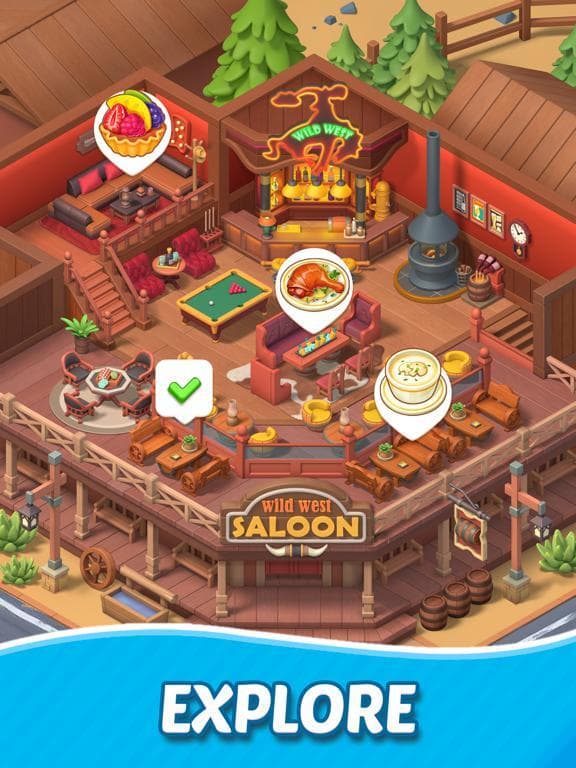 Merge Cooking:Theme Restaurant screenshot 6