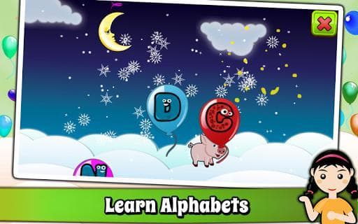 Balloon Pop Kids Learning Game Free for babies 🎈 screenshot 3