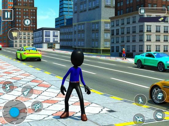 Stickman Rope Hero City