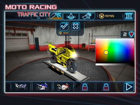 Moto Racing: Traffic City
