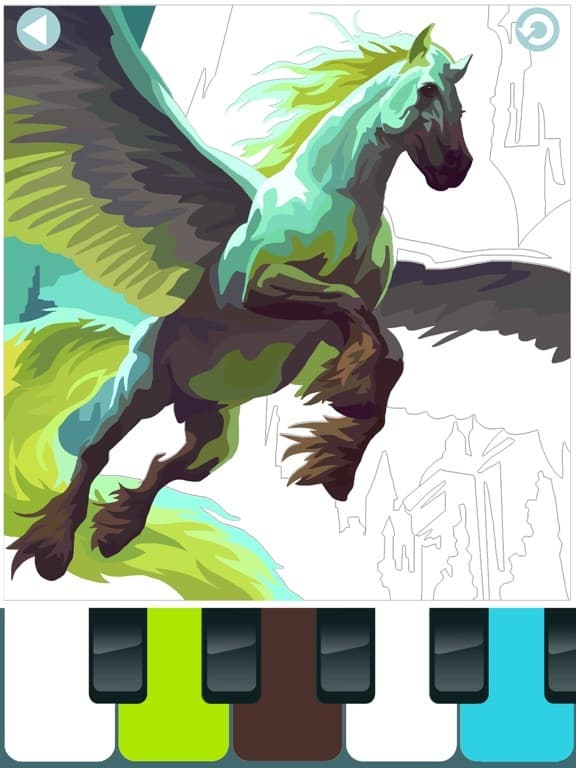 Color by Music: coloring game screenshot 5