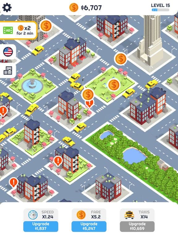 Taxi Idle 3D screenshot 3