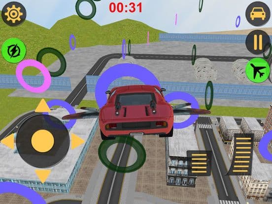Flying Muscle Car simulator