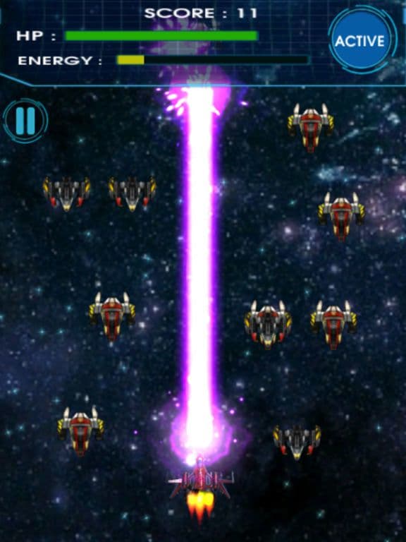 A Battle Aircraft Space Fighter: Explosive Game