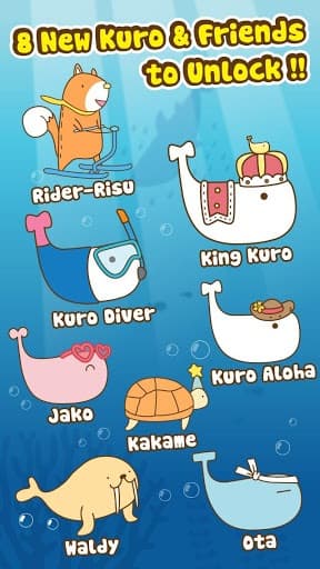 Kuro Jump - Cute Free game app screenshot 3