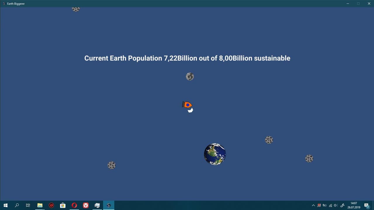 Earth Biggerer