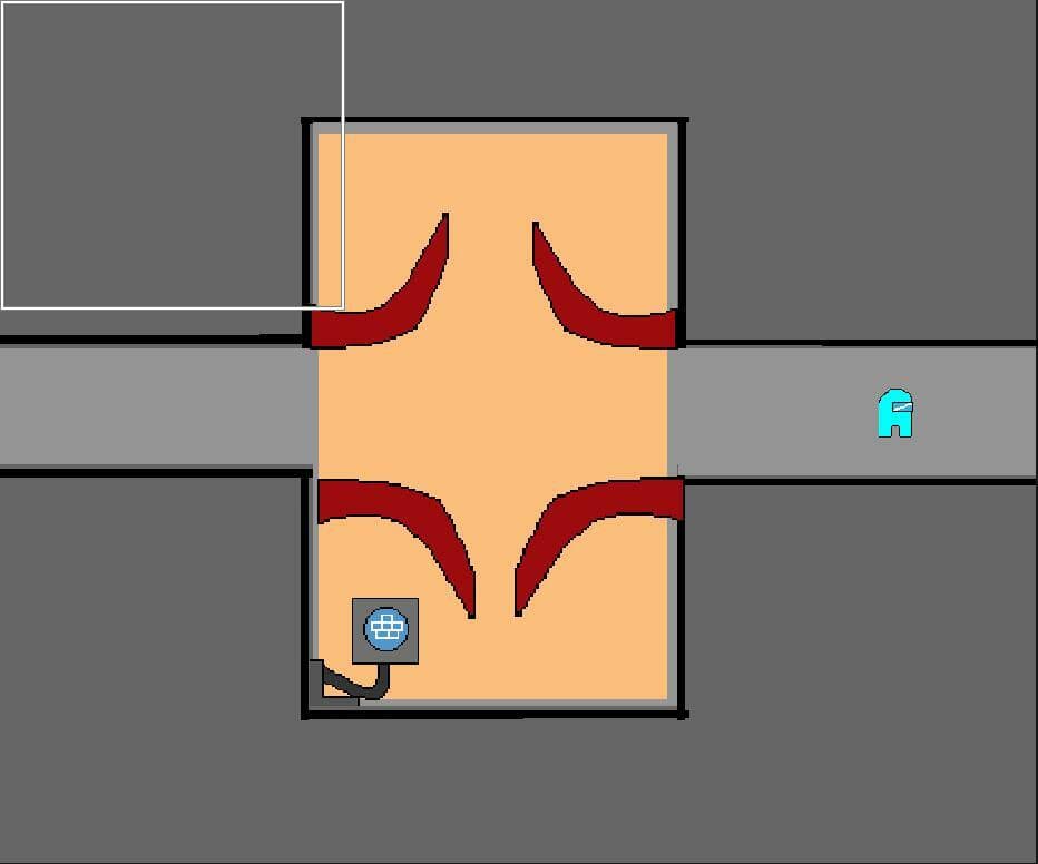 Among Us but its 8-bit and Single Player screenshot 4