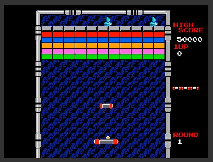 Arkanoid Remake (keybasket) screenshot 2