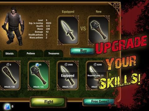 Angry Warrior: Eternity Slasher 3D Fantasy Battle With Orcs screenshot 4
