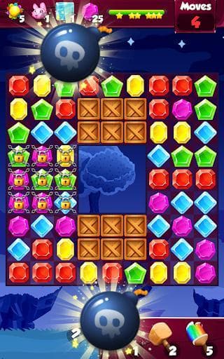 Jewels Classic - Match Three Game screenshot 5