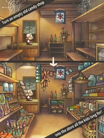 The heartwarming simulation game--Showa Candy Shop screenshot 3