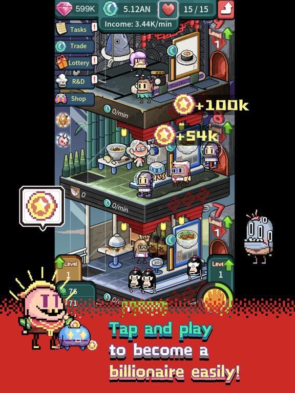 Foodie Tower: Idle Shop Tycoon screenshot 3