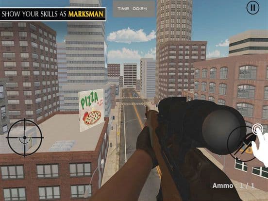 Sniper Strike Robber City screenshot 2