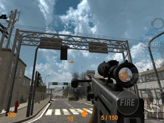 Call of Modern Sniper Commando Game screenshot 4