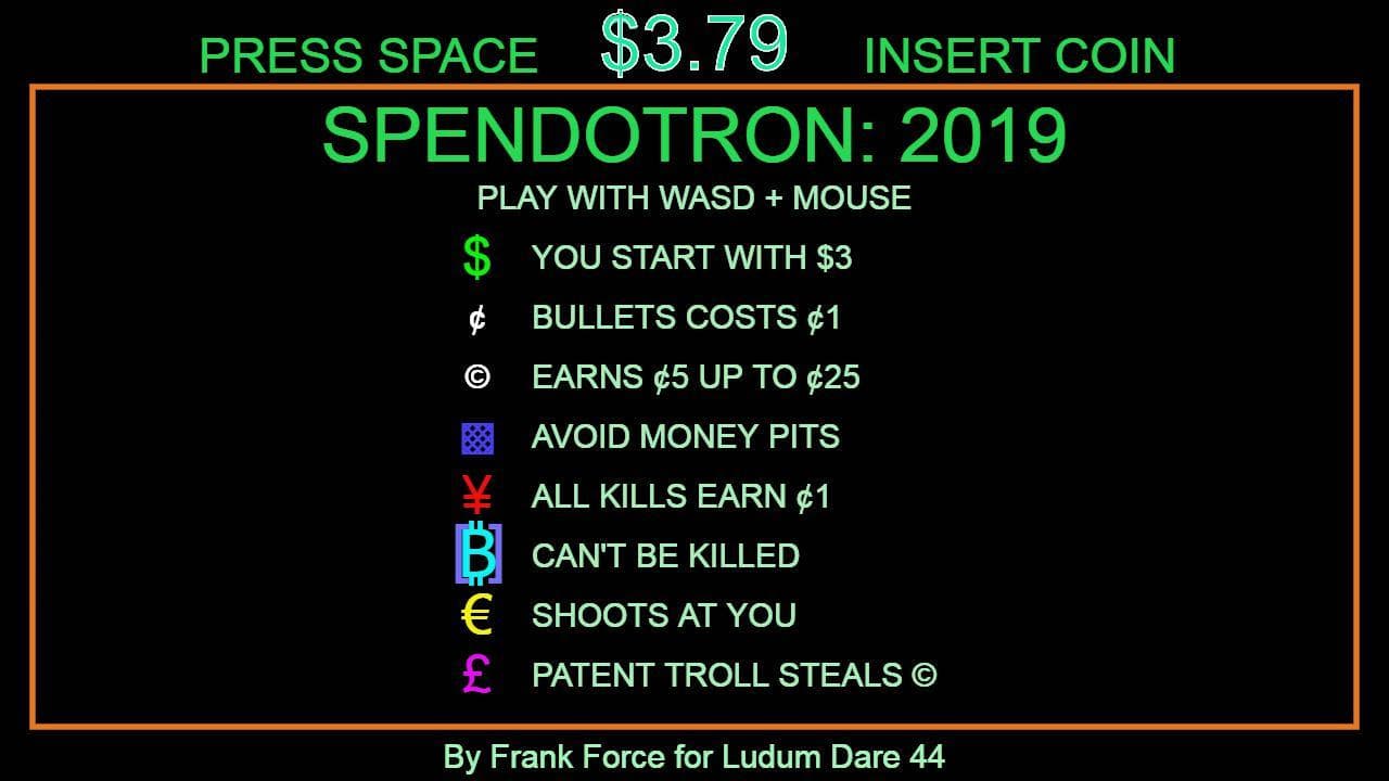 SPENDOTRON: 2019 screenshot 2