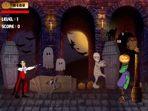 A Shoot The Pumpkin Game - Scary Fun & Spooky Halloween Games screenshot 3