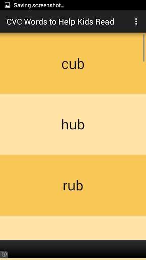 CVC Words to Help Kids Read screenshot 3