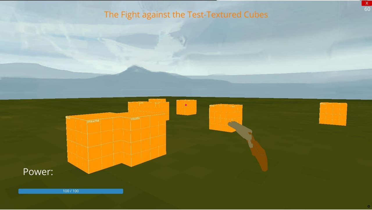 The Fight against the Test-textured Cubes