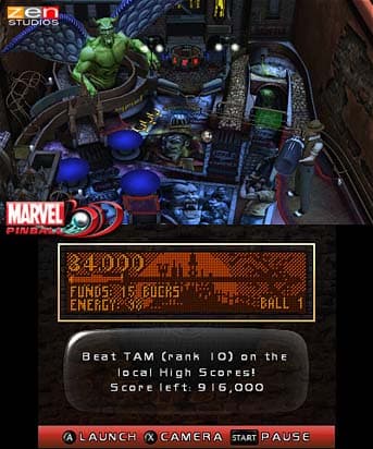 Marvel Pinball 3D screenshot 6