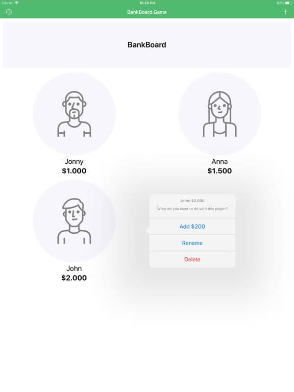 BankBoard Game - Money Manager