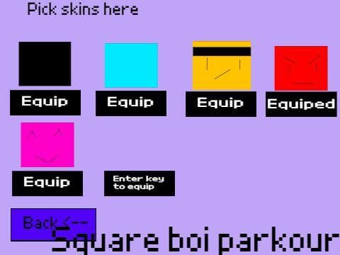 Square boi Parkour screenshot 2