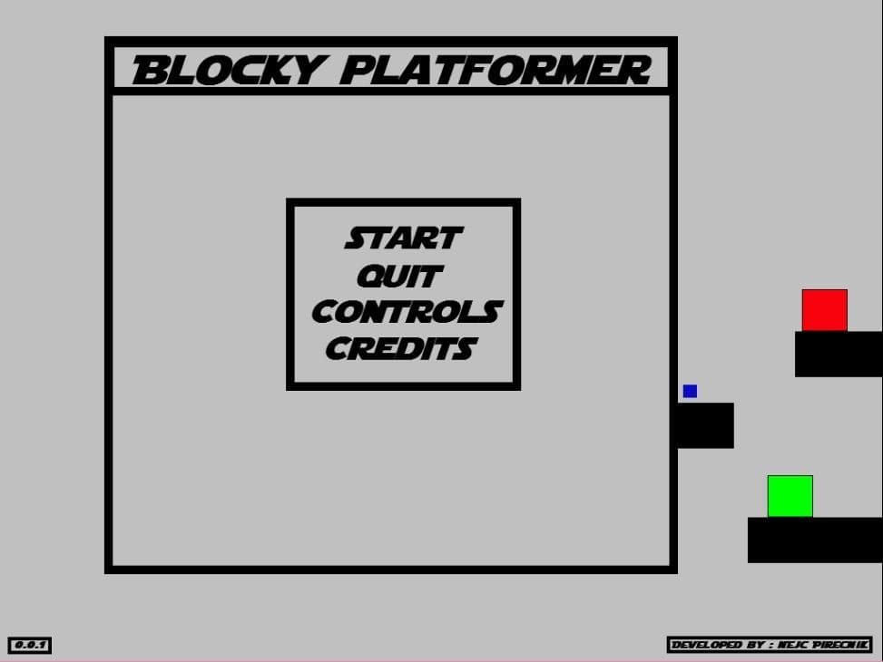 BlockyPlatformer screenshot 2