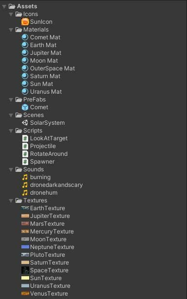 Solar System (itch) (BrownieDev)