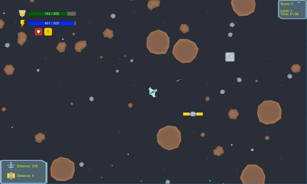 Lost in Space (itch) (hellbladenz) screenshot 3