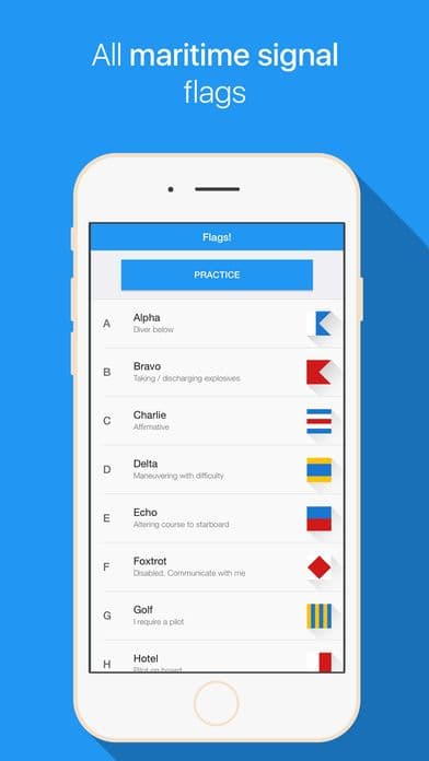 Flags! - Maritime signal flags screenshot 2