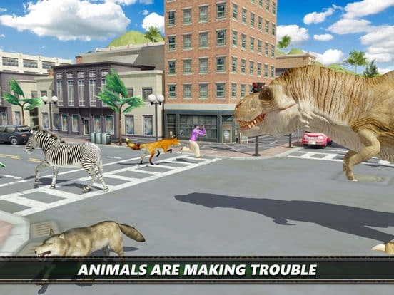 Dinosaur City Simulator Games screenshot 2