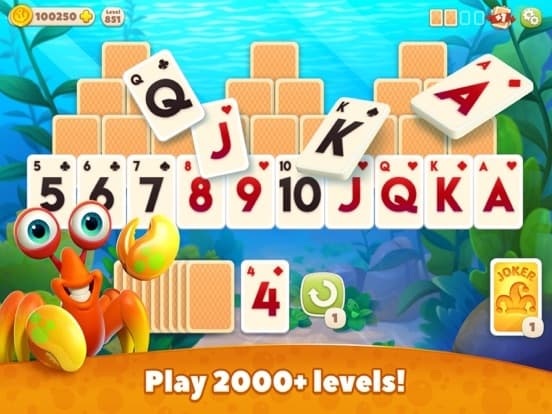 Undersea Solitaire Tripeaks screenshot 2