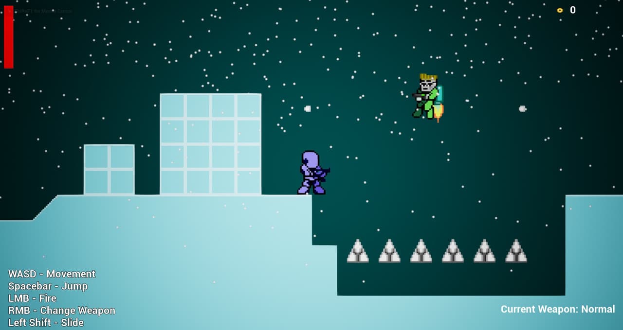 Pixel Robot Return screenshot 3