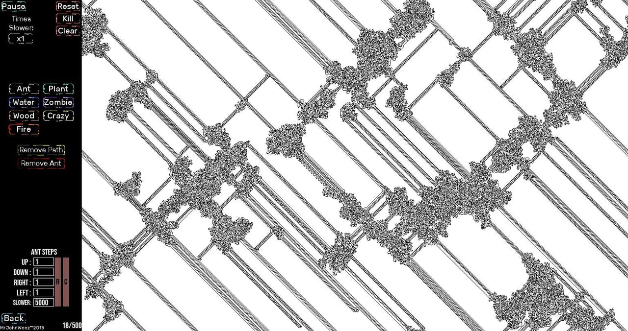 Ant Simulation screenshot 4