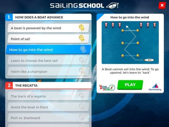 Virtual Regatta Sailing School