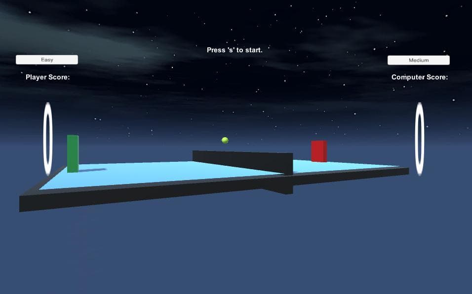 Tennis Pong screenshot 2