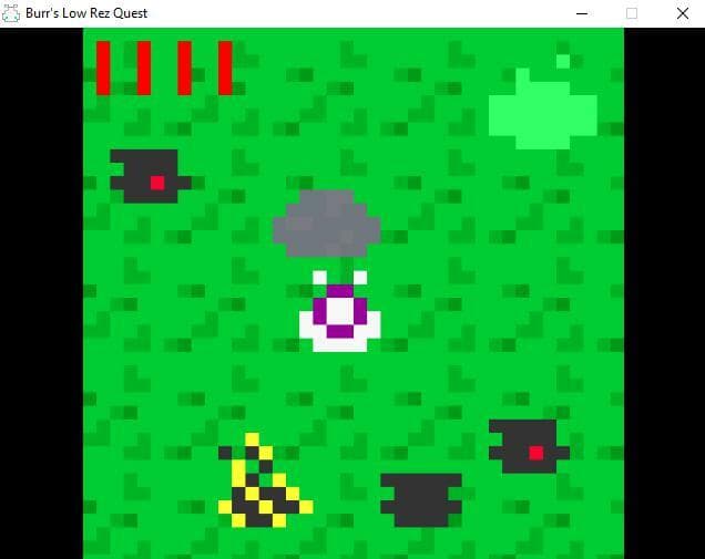 Burrs Low Rez Quest screenshot 4