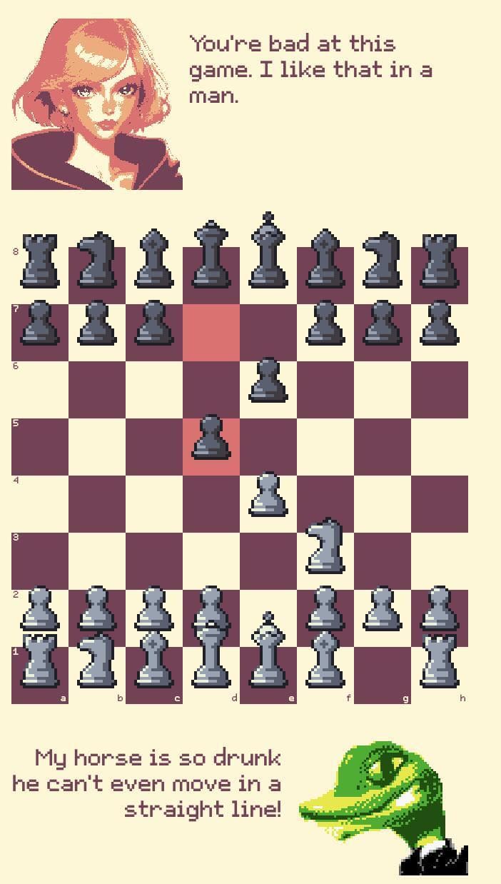 Gex Plays Tokidoki Chess Club