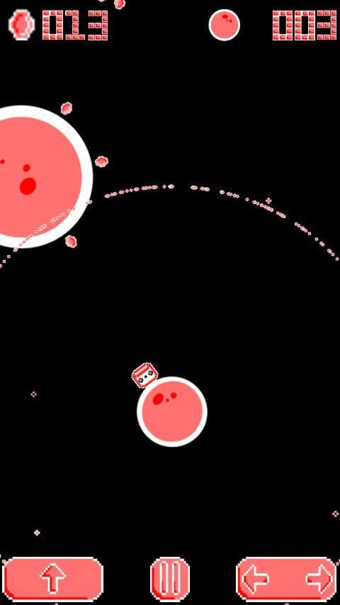 Marshmallow: space travel -pixel retro platformer screenshot 2