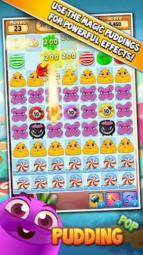Pudding Pop - Connect & Splash Free Match 3 Game