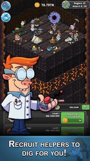 Tap Tap Dig - Idle Clicker Game screenshot 4