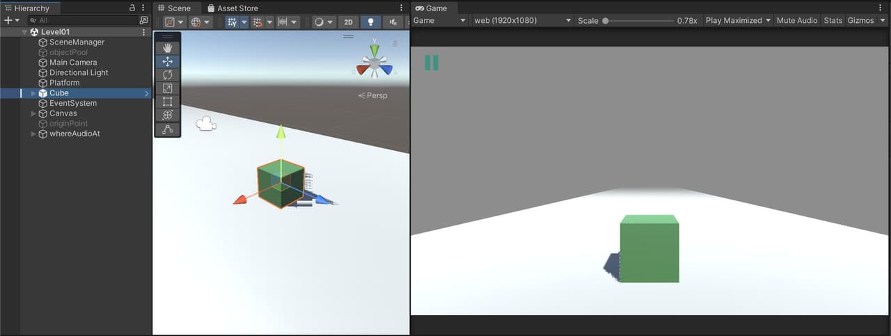 Basic Cube Runner screenshot 3