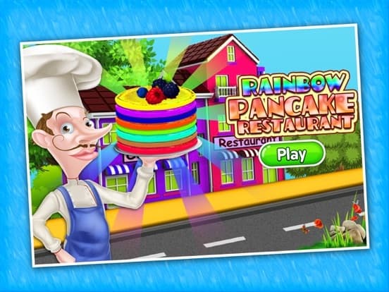 Rainbow Pancake Restaurant - Match & Stack it screenshot 2