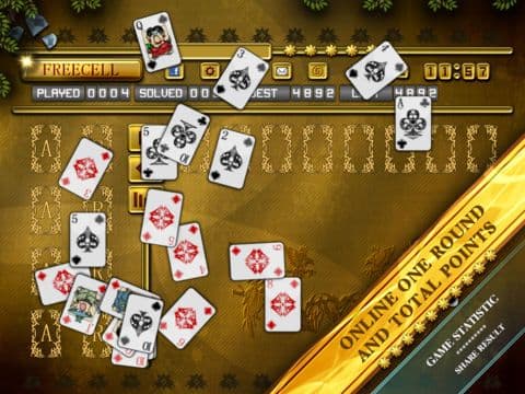 ACC Solitaire [ Freecell ] HD Free - Classic Card Cames for iPad & iPhone