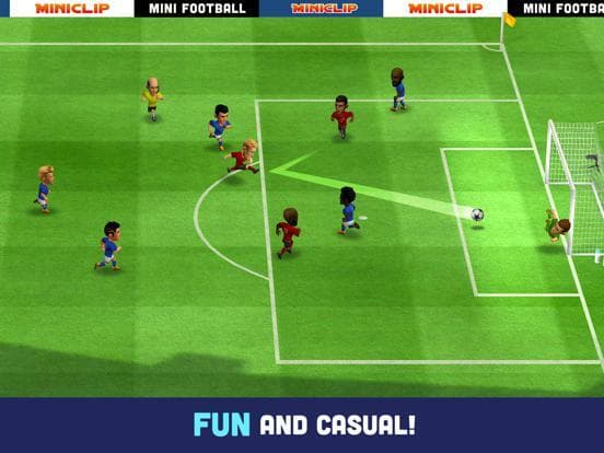 Mini Football - Mobile soccer screenshot 2