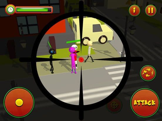 Stickman City Sniper Shooting screenshot 4