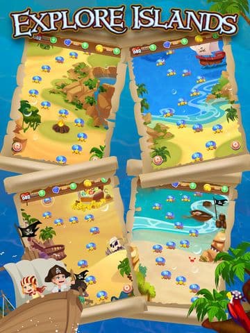 Bubble Land Pirates: Junior King Treasure Shooter screenshot 4