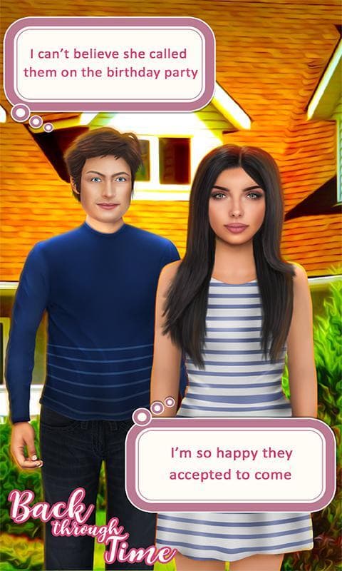 Back Through Time - Romance Story Game (gravitycode) screenshot 2