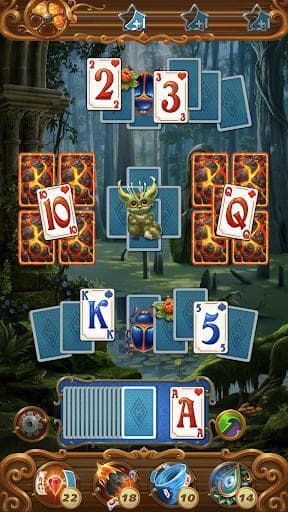 Magic Solitaire TriPeaks Cards Adventure no WiFi screenshot 4