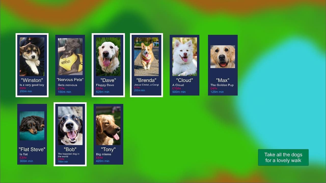 Dog Walking Video Game (LD 40) screenshot 3
