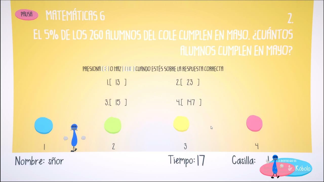 El Divertido Quiz del Sr. Róbolo screenshot 3